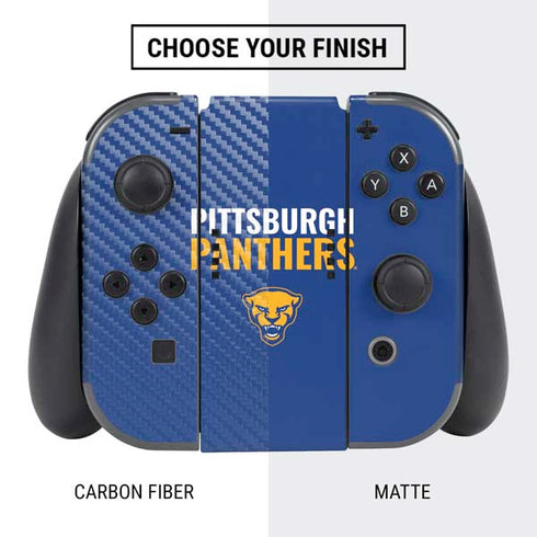 University of Pittsburgh Panthers Nintendo Switch Bundle Skin