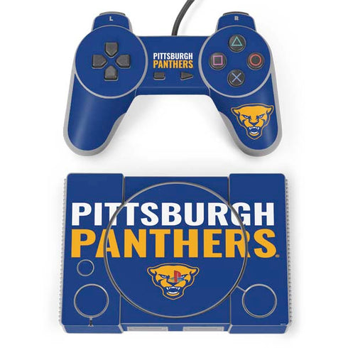University of Pittsburgh Panthers PlayStation Classic Bundle Skin