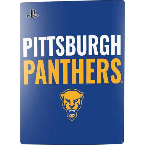 University of Pittsburgh Panthers PS5 Digital Edition Console Skin