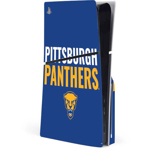 University of Pittsburgh Panthers PS5 Slim Disk Console Skin