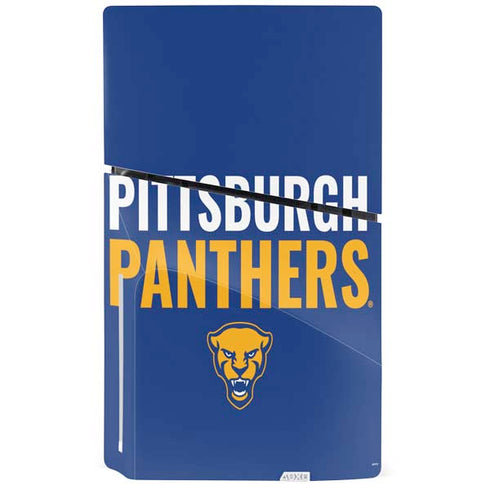 University of Pittsburgh Panthers PS5 Slim Disk Console Skin