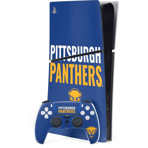 University of Pittsburgh Panthers PS5 Slim Digital Edition Console Skin