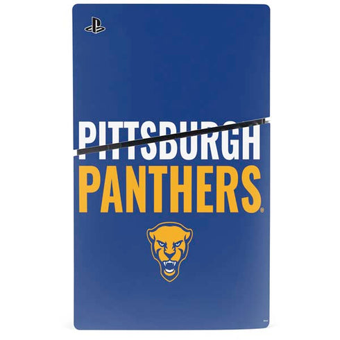 University of Pittsburgh Panthers PS5 Slim Digital Edition Console Skin