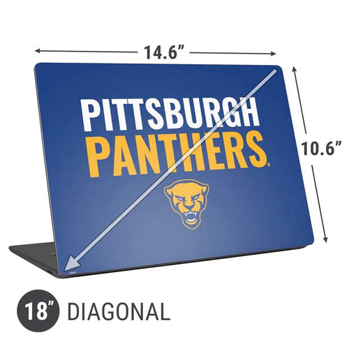 University of Pittsburgh Panthers Universal Laptop 18in (14.6 x 10.6in) Skin