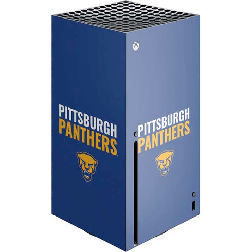 University of Pittsburgh Panthers Xbox Series X Console Skin