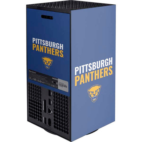 University of Pittsburgh Panthers Xbox Series X Console Skin