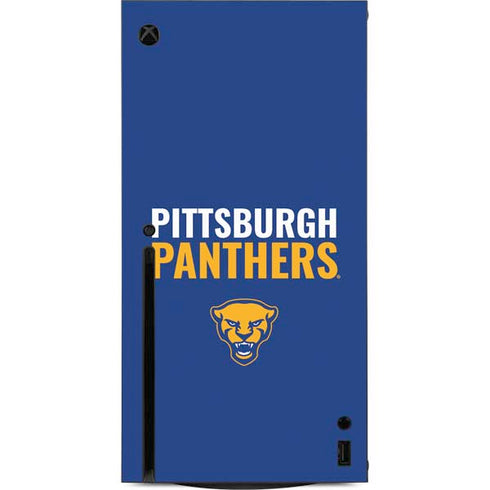 University of Pittsburgh Panthers Xbox Series X Console Skin