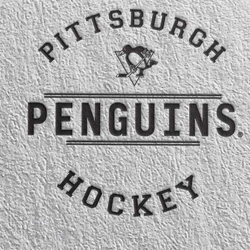 NHL Pittsburgh Penguins Black Text Nintendo 2DS XL (2017) Skin