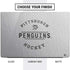 NHL Pittsburgh Penguins Black Text Dell Vostro Skin