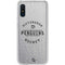 NHL Pittsburgh Penguins Black Text Galaxy A10e Clear Case