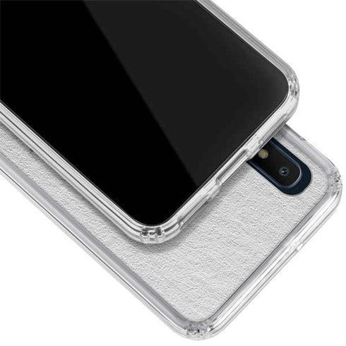 NHL Pittsburgh Penguins Black Text Galaxy A10e Clear Case
