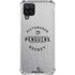 NHL Pittsburgh Penguins Black Text Galaxy A12 Clear Case