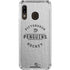 NHL Pittsburgh Penguins Black Text Galaxy A30 Clear Case