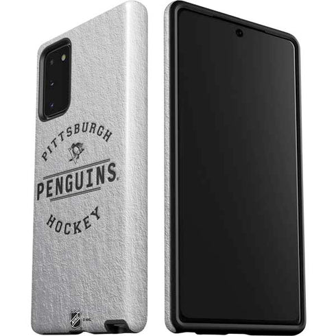 NHL Pittsburgh Penguins Black Text Galaxy Note20 5G Pro Case