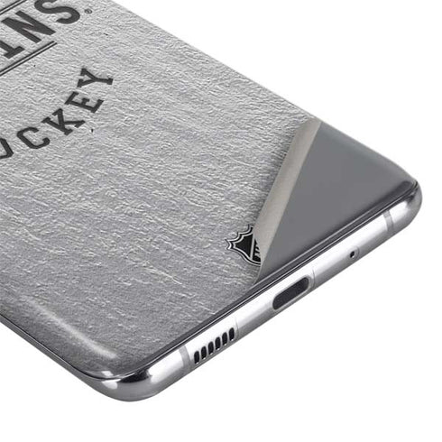 NHL Pittsburgh Penguins Black Text Galaxy S20 Skin