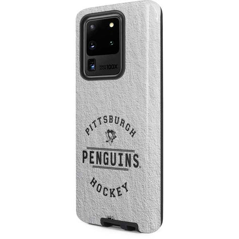 NHL Pittsburgh Penguins Black Text Galaxy S20 Ultra 5G Pro Case
