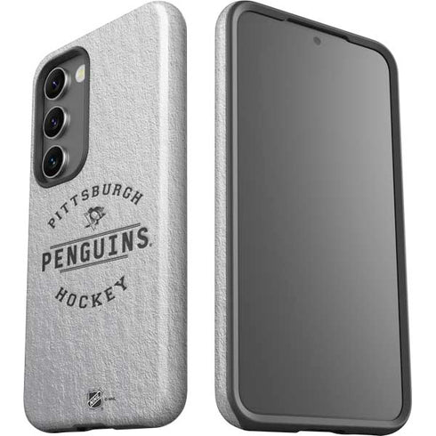 NHL Pittsburgh Penguins Black Text Galaxy S23 Pro Case