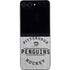 NHL Pittsburgh Penguins Black Text Galaxy Z Flip5 5G Skin