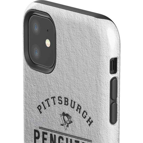 NHL Pittsburgh Penguins Black Text iPhone 11 Impact Case
