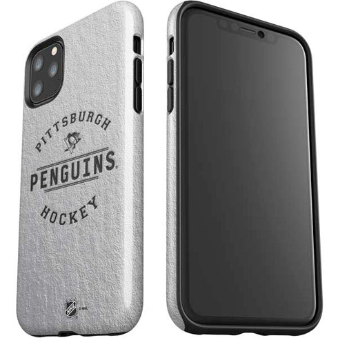 NHL Pittsburgh Penguins Black Text iPhone 11 Pro Max Impact Case