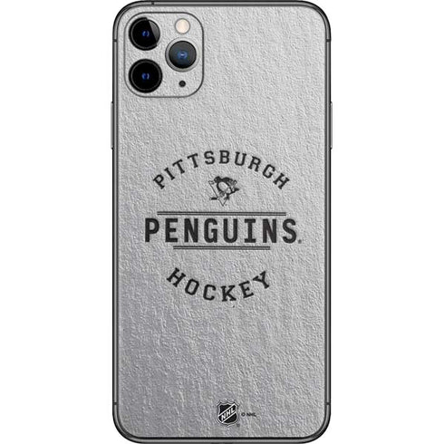 NHL Pittsburgh Penguins Black Text iPhone 11 Pro Max Skin