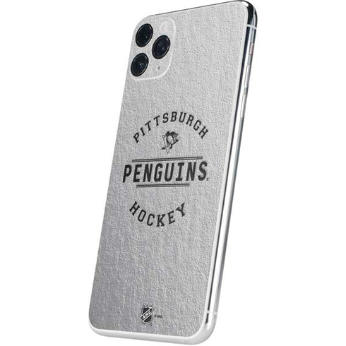 NHL Pittsburgh Penguins Black Text iPhone 11 Pro Max Skin