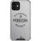 NHL Pittsburgh Penguins Black Text iPhone 12 Clear Case