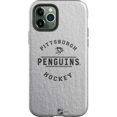NHL Pittsburgh Penguins Black Text iPhone 12 Pro Impact Case