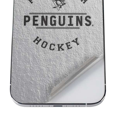 NHL Pittsburgh Penguins Black Text iPhone 12 Pro Max Skin