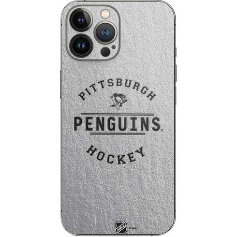 NHL Pittsburgh Penguins Black Text iPhone 13 Pro Max Skin