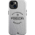 NHL Pittsburgh Penguins Black Text iPhone 15 Plus Impact Case