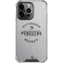 NHL Pittsburgh Penguins Black Text iPhone 15 Pro Clear Case