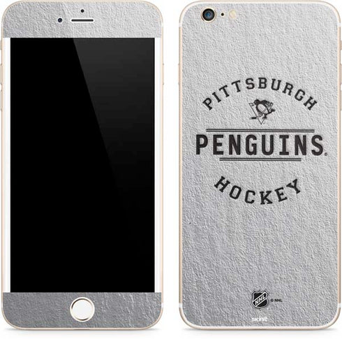 NHL Pittsburgh Penguins Black Text iPhone 6/6s Plus Skin