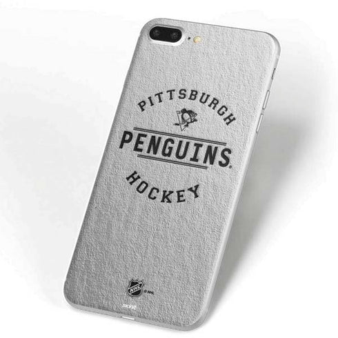 NHL Pittsburgh Penguins Black Text iPhone 7 Plus Skin