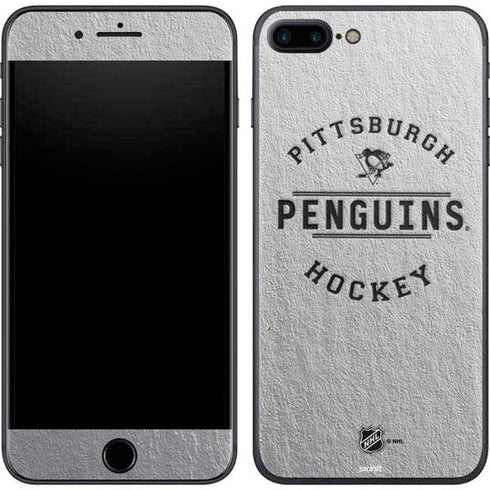 NHL Pittsburgh Penguins Black Text iPhone 8 Plus Skin