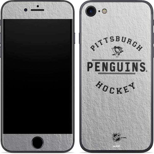 NHL Pittsburgh Penguins Black Text iPhone 8 Skin