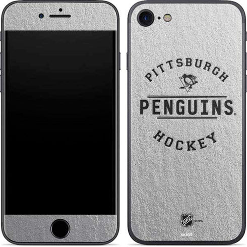 NHL Pittsburgh Penguins Black Text iPhone SE (2nd & 3rd Gen) Skin