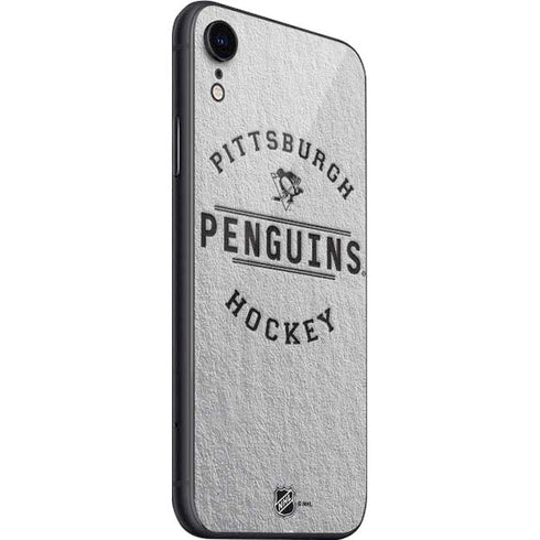 NHL Pittsburgh Penguins Black Text iPhone SE (2nd & 3rd Gen) Skin