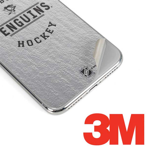 NHL Pittsburgh Penguins Black Text iPhone XS Max Skin
