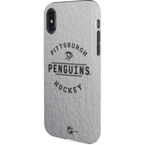 NHL Pittsburgh Penguins Black Text iPhone XS Pro Case