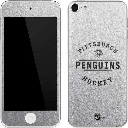 NHL Pittsburgh Penguins Black Text Apple iPod Skin