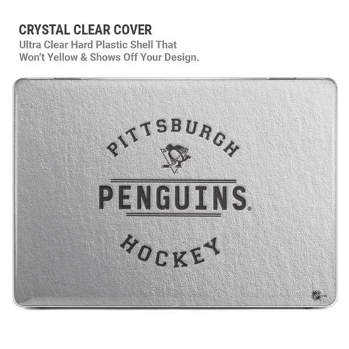 NHL Pittsburgh Penguins Black Text MacBook Air 15in (2023-2025) Case plus Skin
