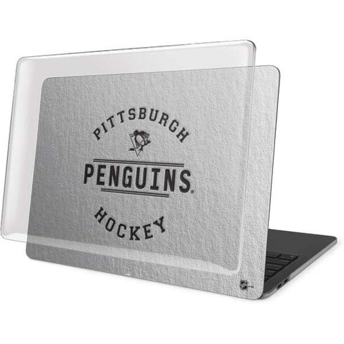NHL Pittsburgh Penguins Black Text MacBook Pro 13in (2020) Case plus Skin