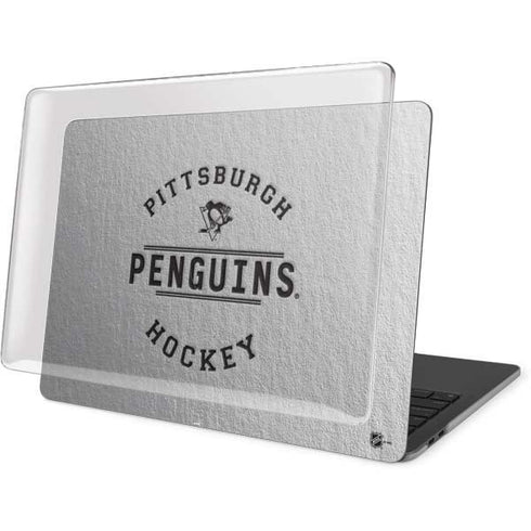 NHL Pittsburgh Penguins Black Text MacBook Pro 16in (2019-20) Case plus Skin