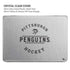 NHL Pittsburgh Penguins Black Text MacBook Pro 16in (2021-25) Case plus Skin