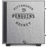 NHL Pittsburgh Penguins Black Text NZXT H510 Compact ATX Mid-Tower Case Skin