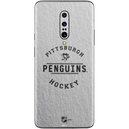NHL Pittsburgh Penguins Black Text OnePlus 7 Pro Skin