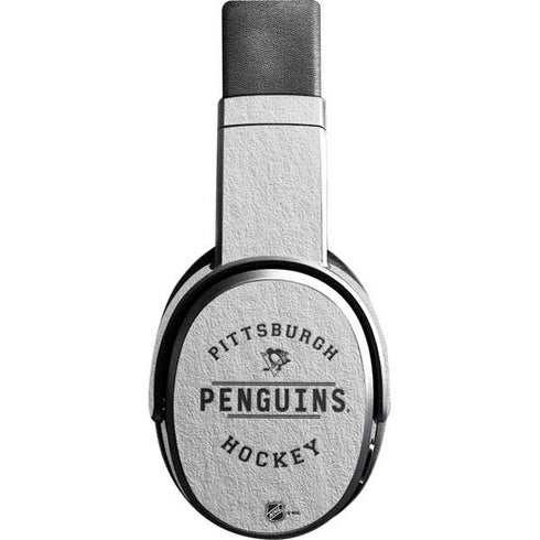 NHL Pittsburgh Penguins Black Text Skullcandy Crusher Wireless Skin