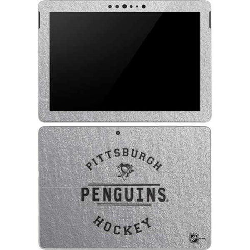 NHL Pittsburgh Penguins Black Text Surface Go Skin