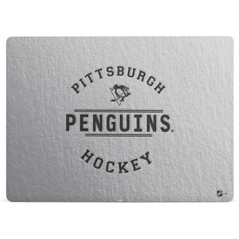 NHL Pittsburgh Penguins Black Text Surface Laptop 3 13.5in Skin
